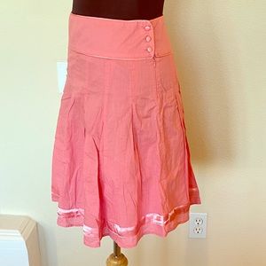 Forever 21 pleated poplin skirt, sz S